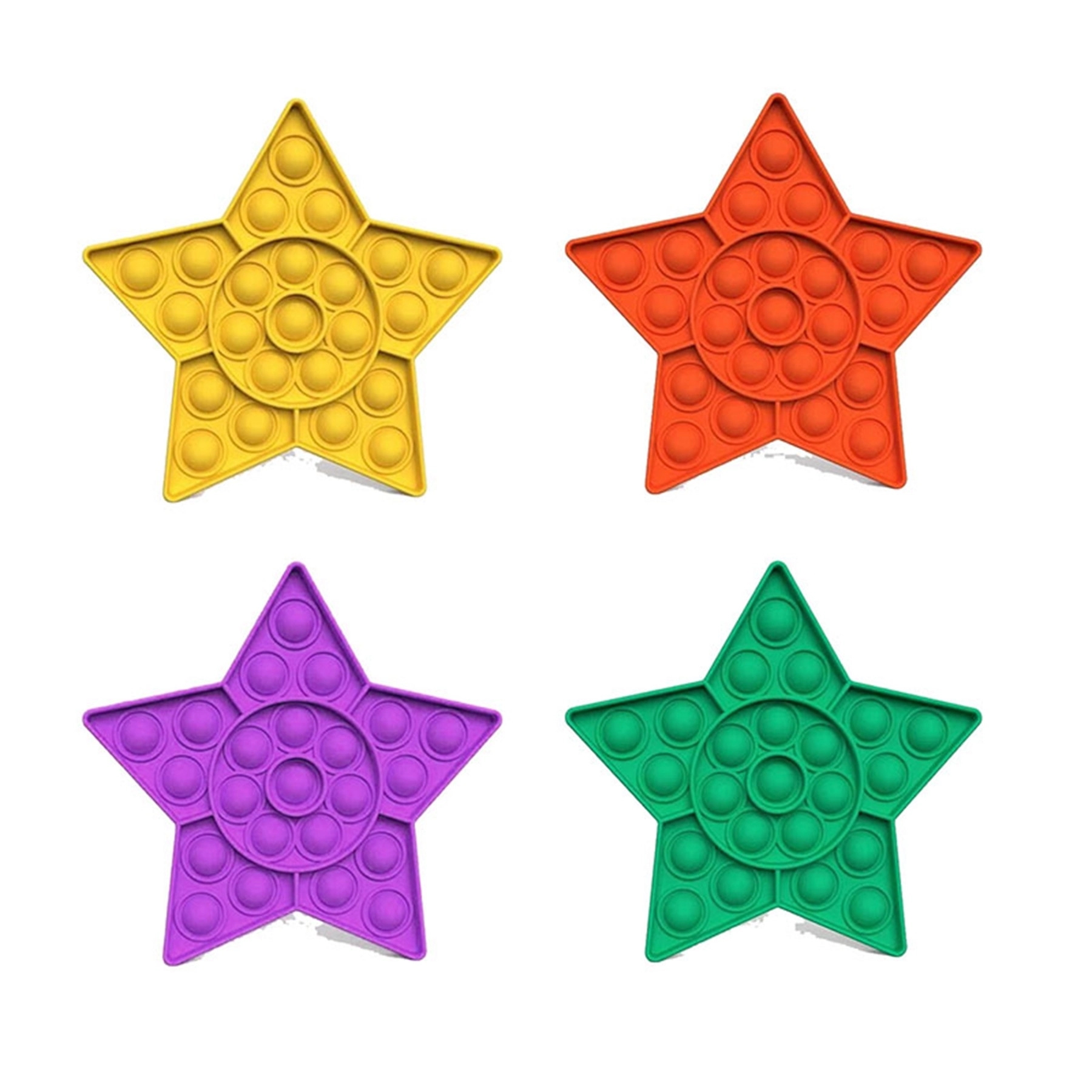 Star Push Pop Fidget Toy 1