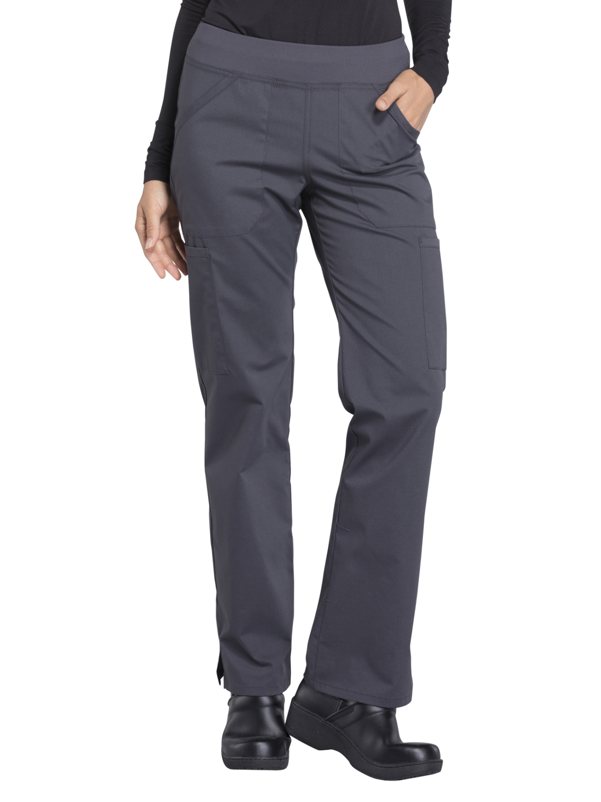 Cherokee - Workwear Professionals - Mid Rise Straight Leg Pull-on Cargo Pant 48