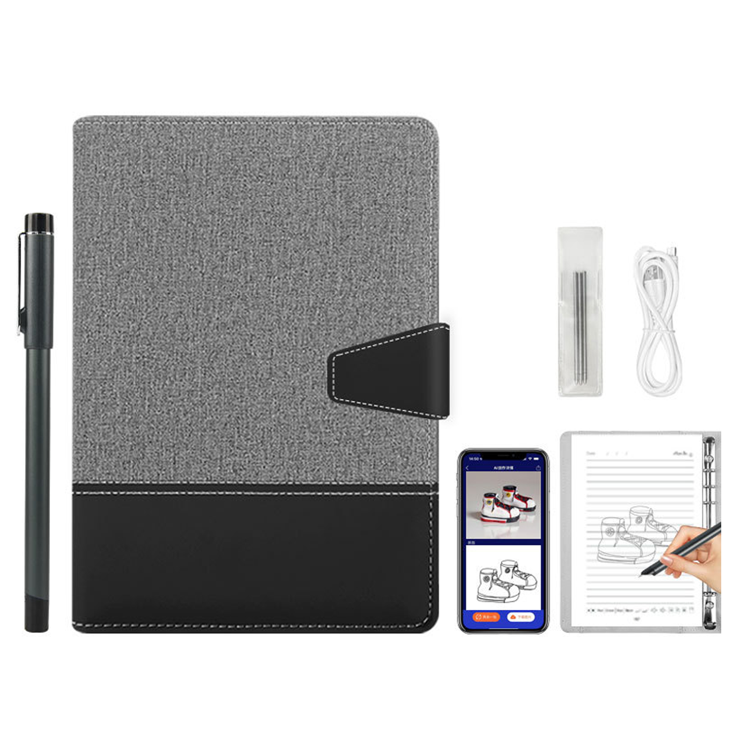 Digital Smart Notebook w/ Pen 3