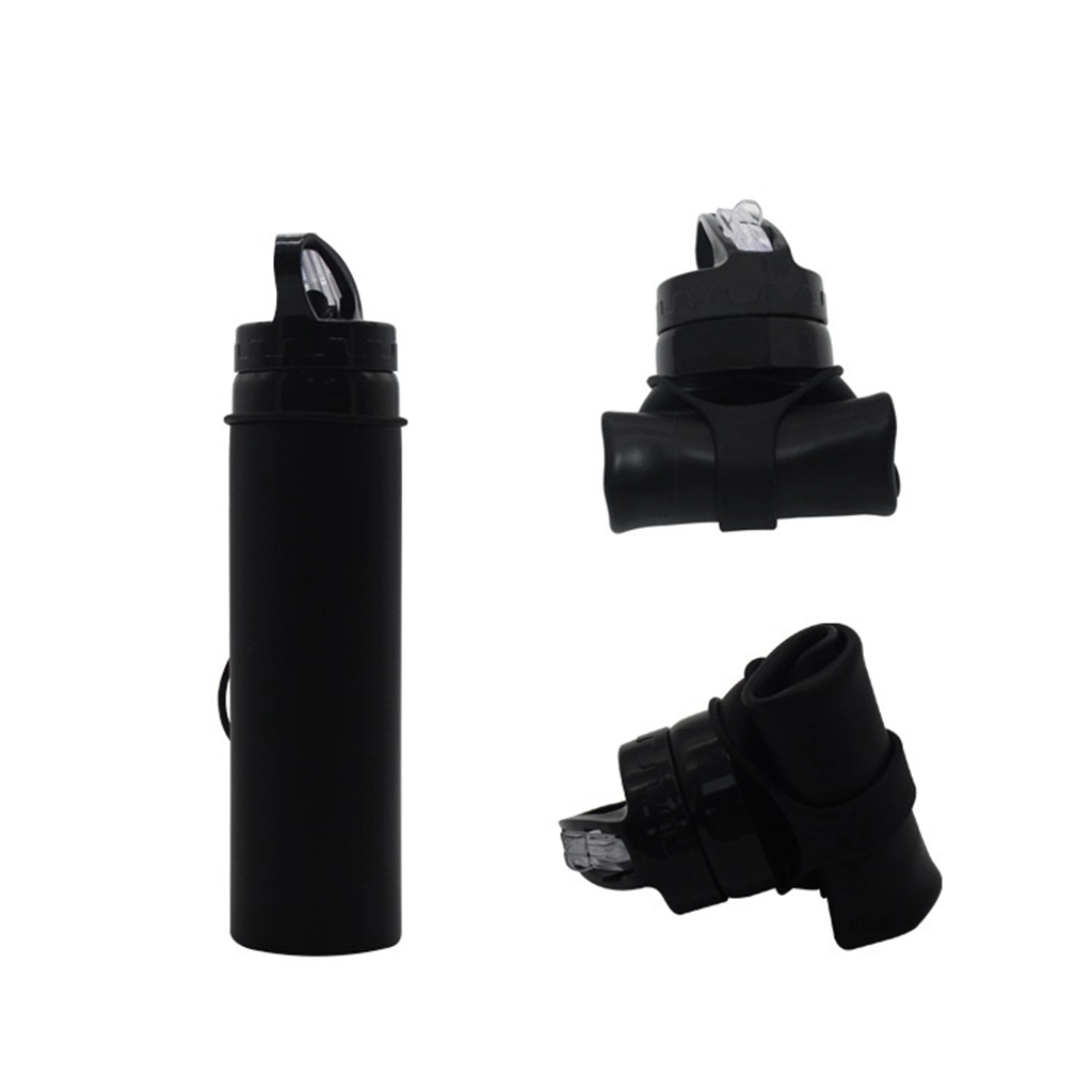 20 Oz. Collapsible Sport Water Bottle with Hook 6