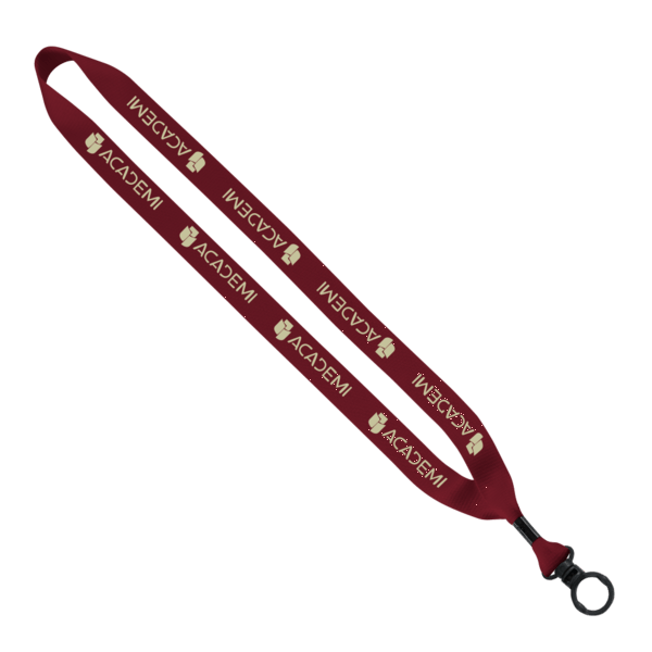 3/4" Polyester Lanyard with O-Ring 277