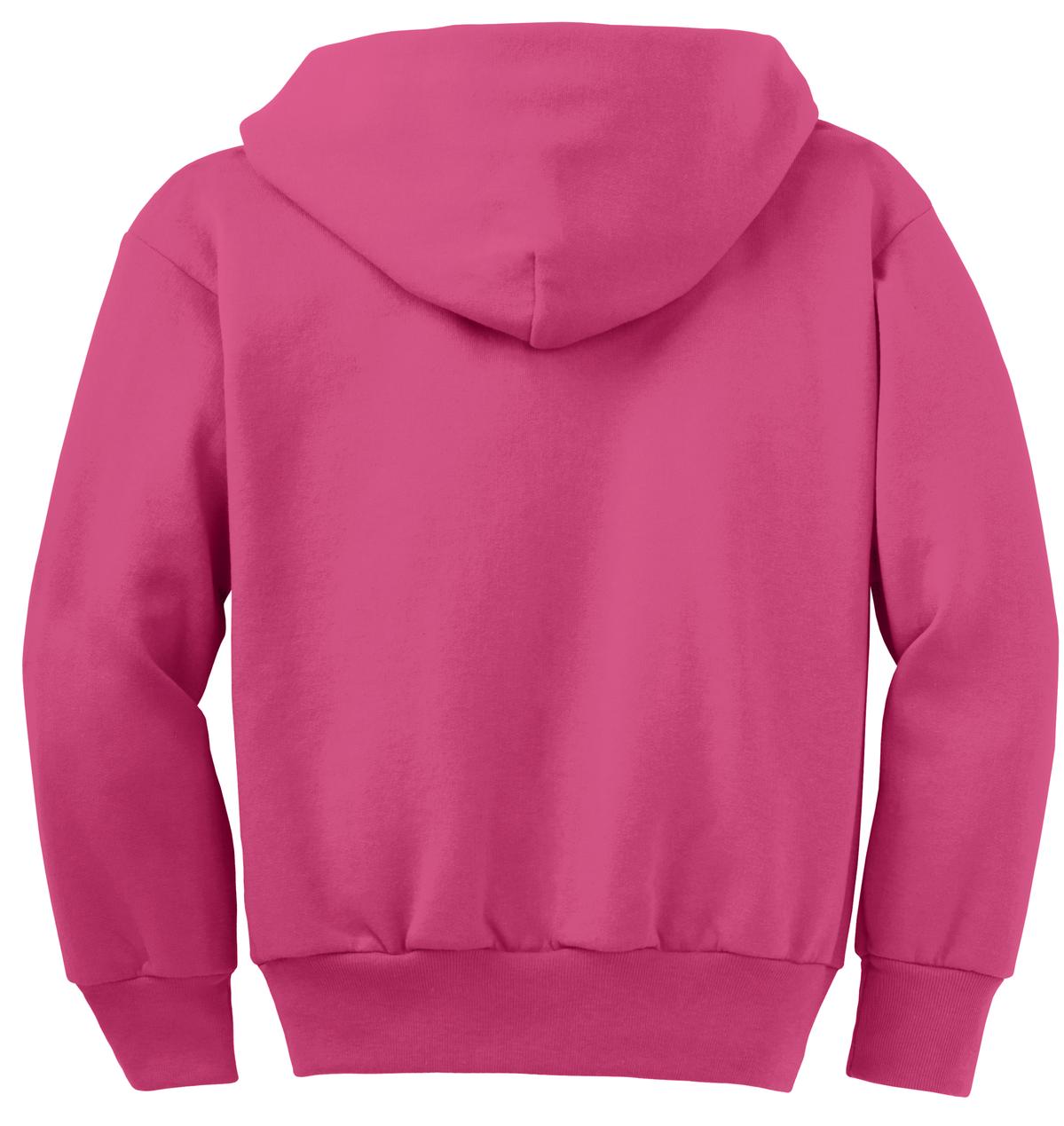 Port & Company® Youth Core Fleece Full-Zip Hooded Sweatshirt 59