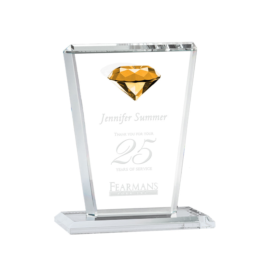 Regina Gemstone Award - Amber 6