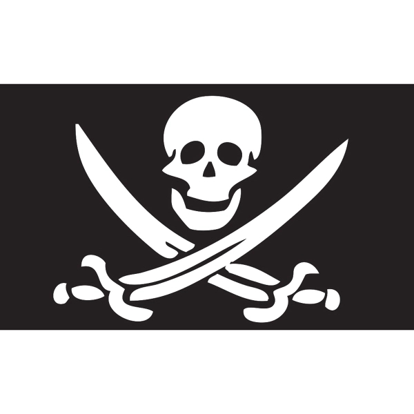 Calico Jack Rackham Motorcycle Flag 1