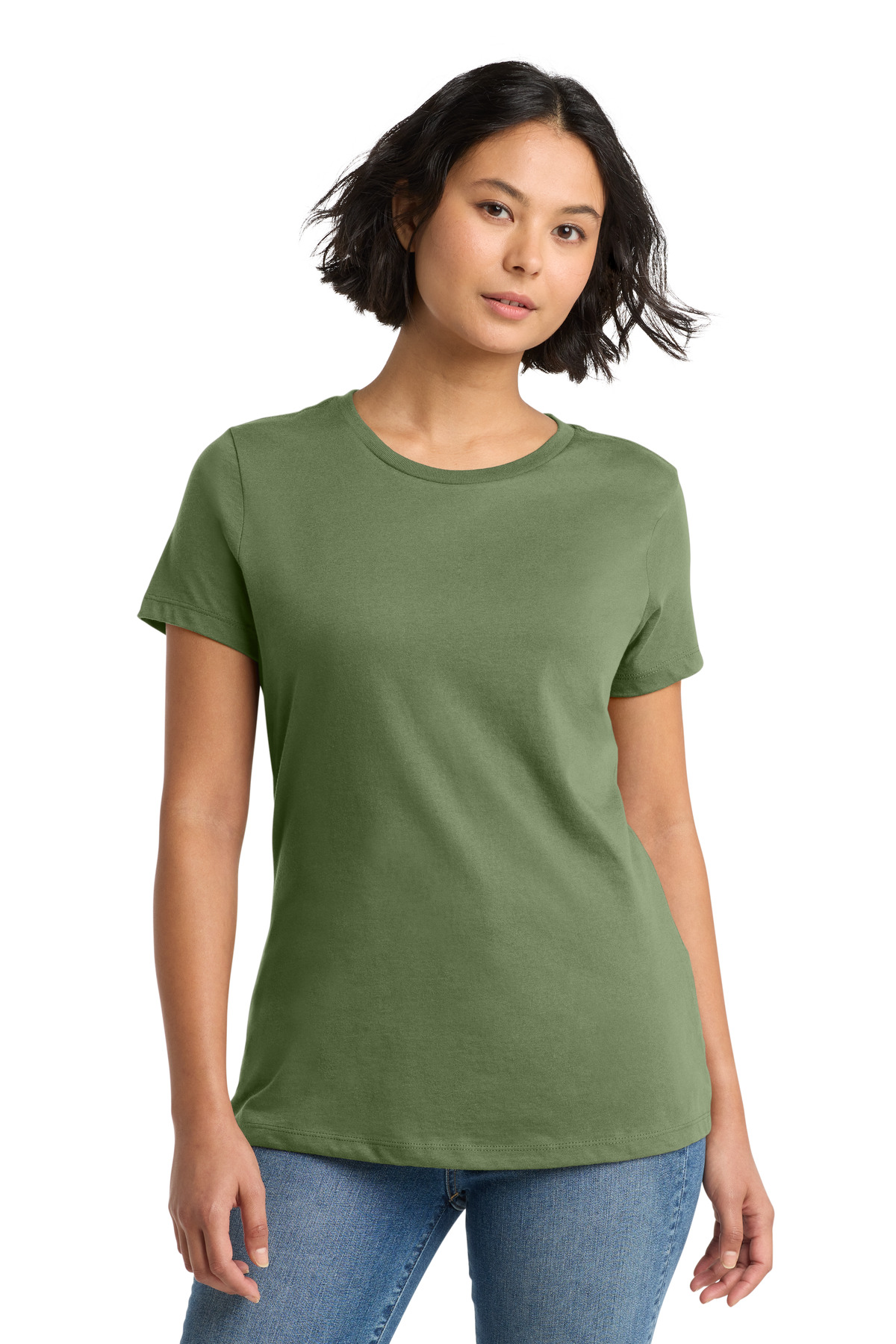 District Women's Perfect Weight Tee. DM104L 155