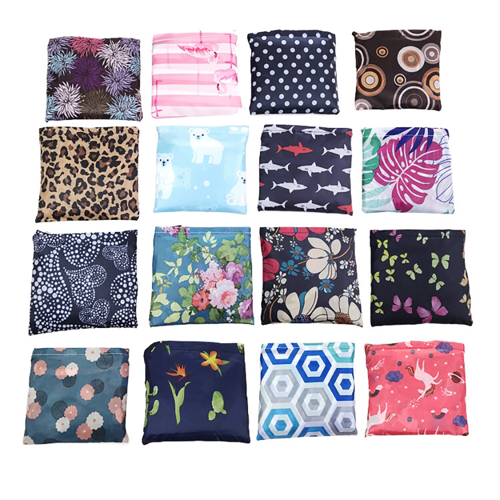 Waterproof Oxford Cloth Blank Folding Shopping Bag 4