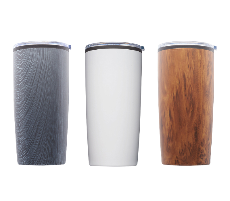 Hybrid Stainless Steel Plastic Tumbler, 20 oz. 1
