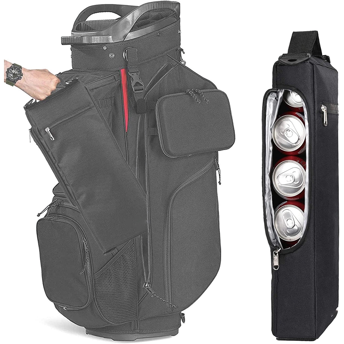 6 Can Golf Cooler Bag 3