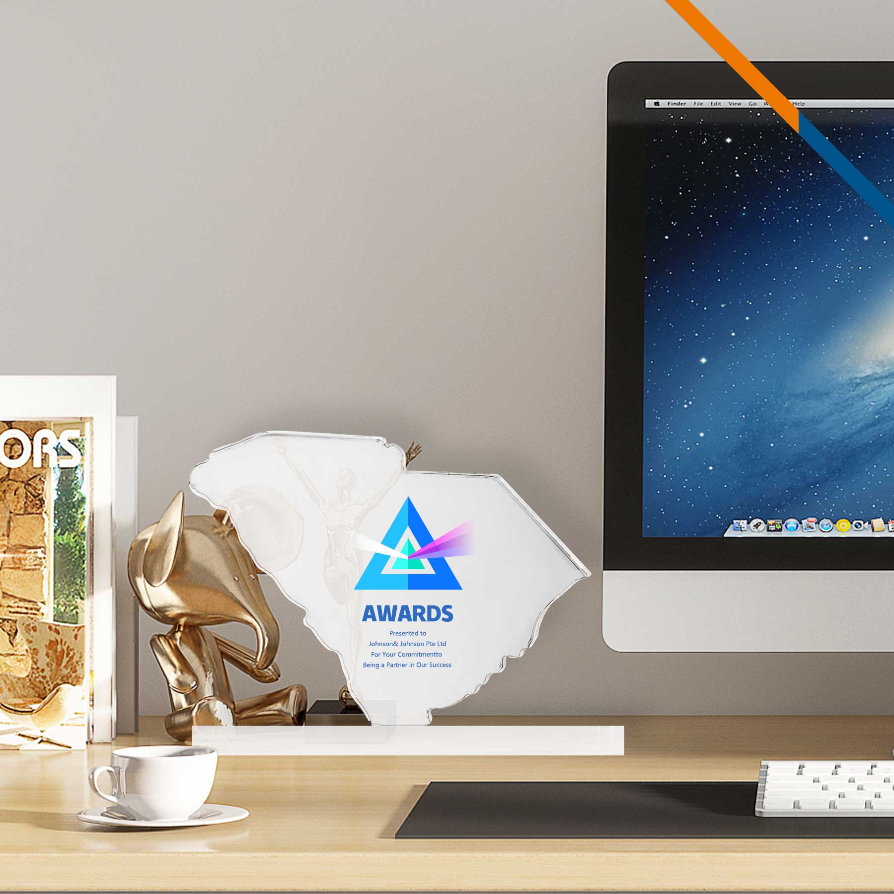 Glarb South Carolina Crystal Award 2