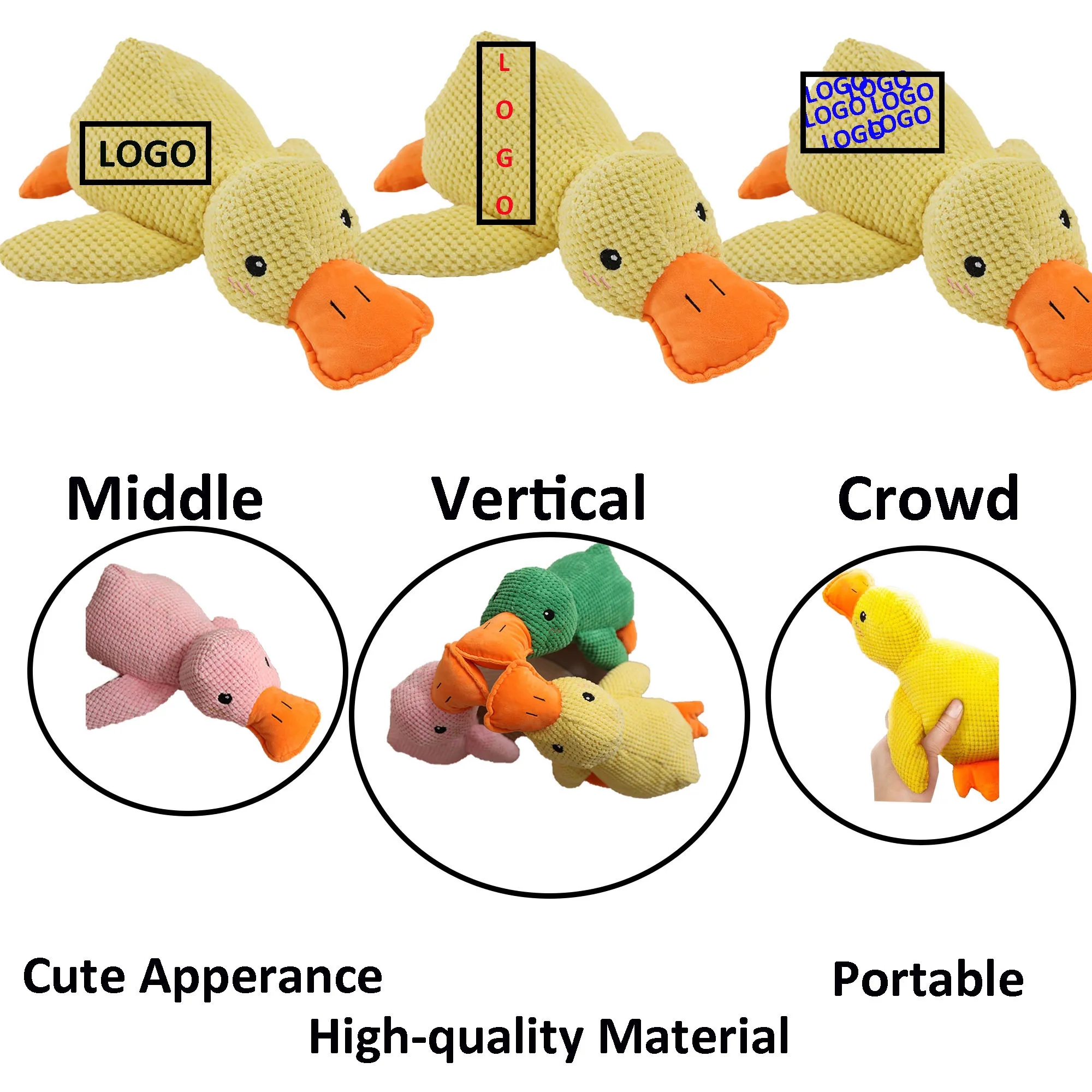Quack-Quack Duck Dog Toy 3
