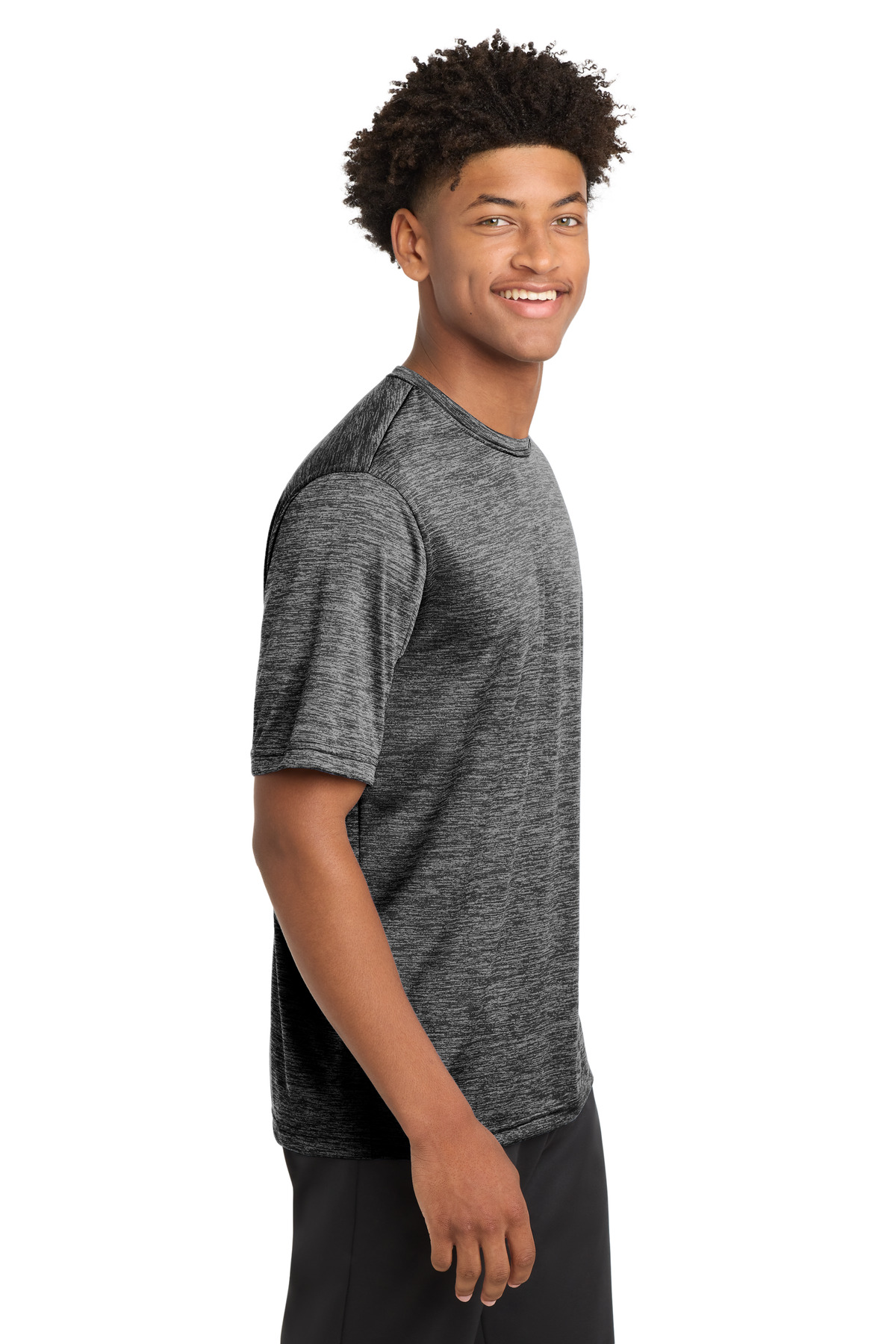 Sport-Tek PosiCharge Electric Heather Tee. ST390 74