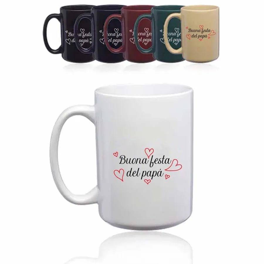 Smooth Ceramic Gloss Coffee Mug 3
