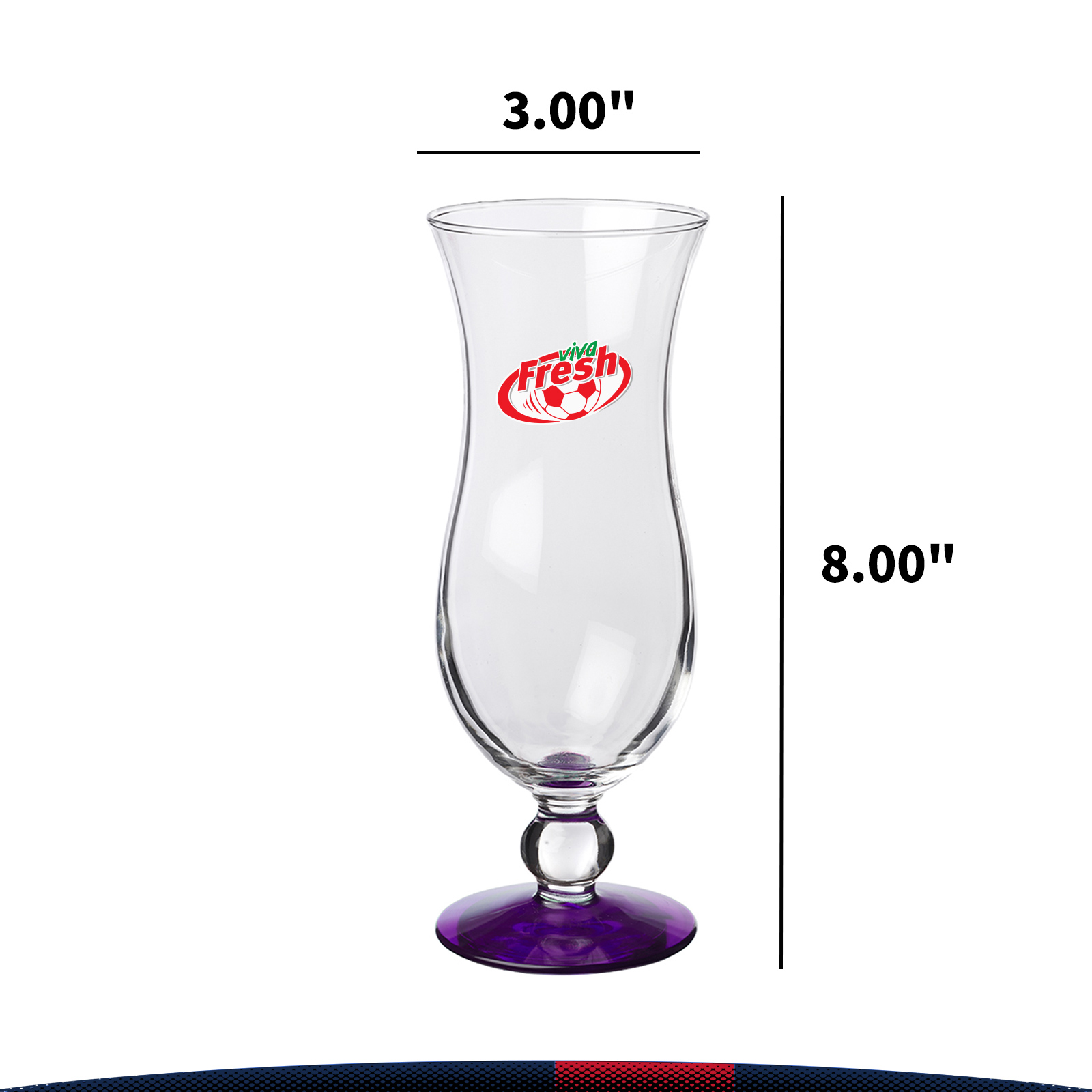 16 oz. Libbey Custom Hurricane Glasses 8