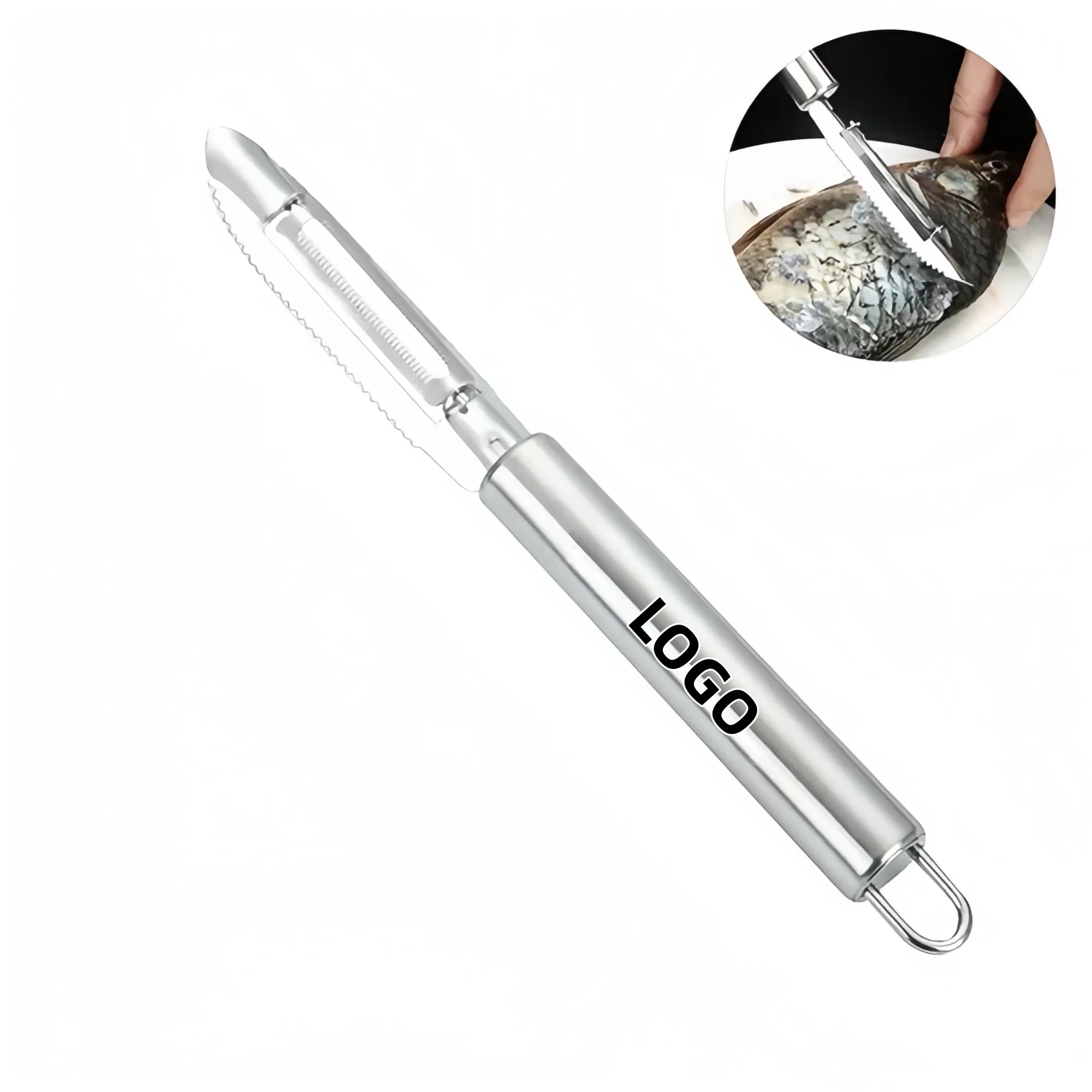 Multi-Function Fish Scaler and Fruit/Vegetable Peeler