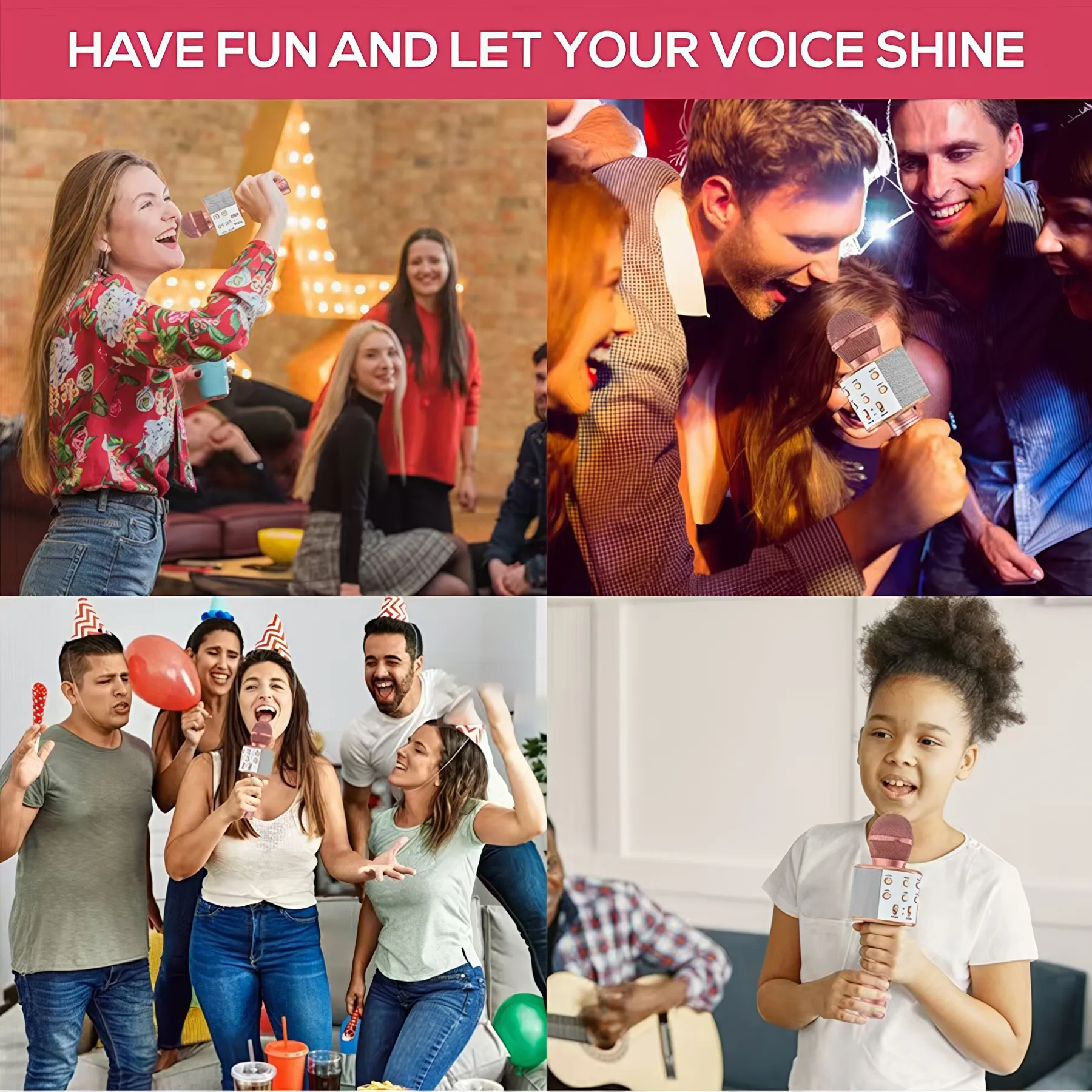 Wireless Karaoke Microphone 3