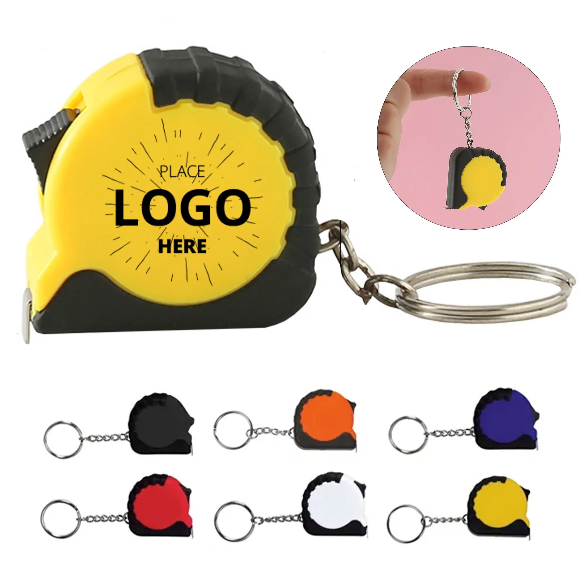 Tape Measure With Keychain 2