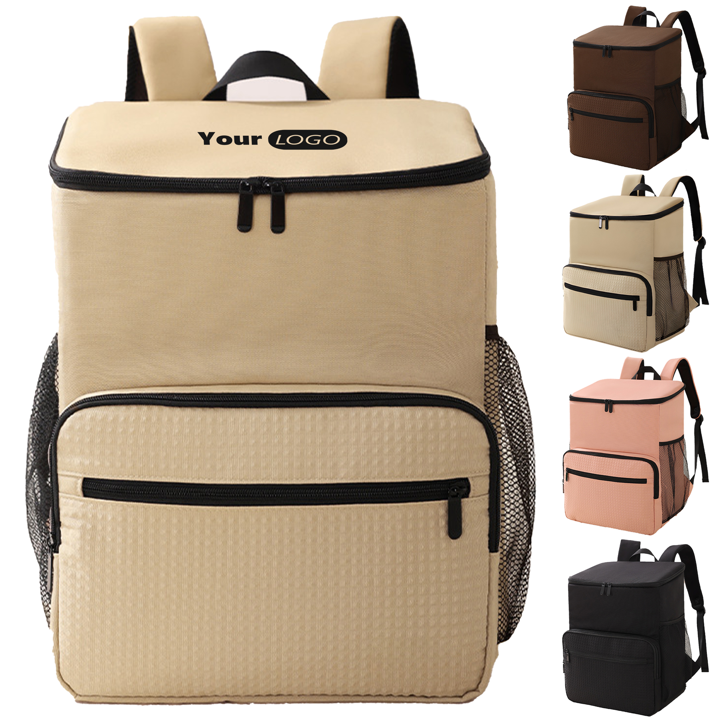 Polyester Waterproof And Insulated Lunch Bag 4
