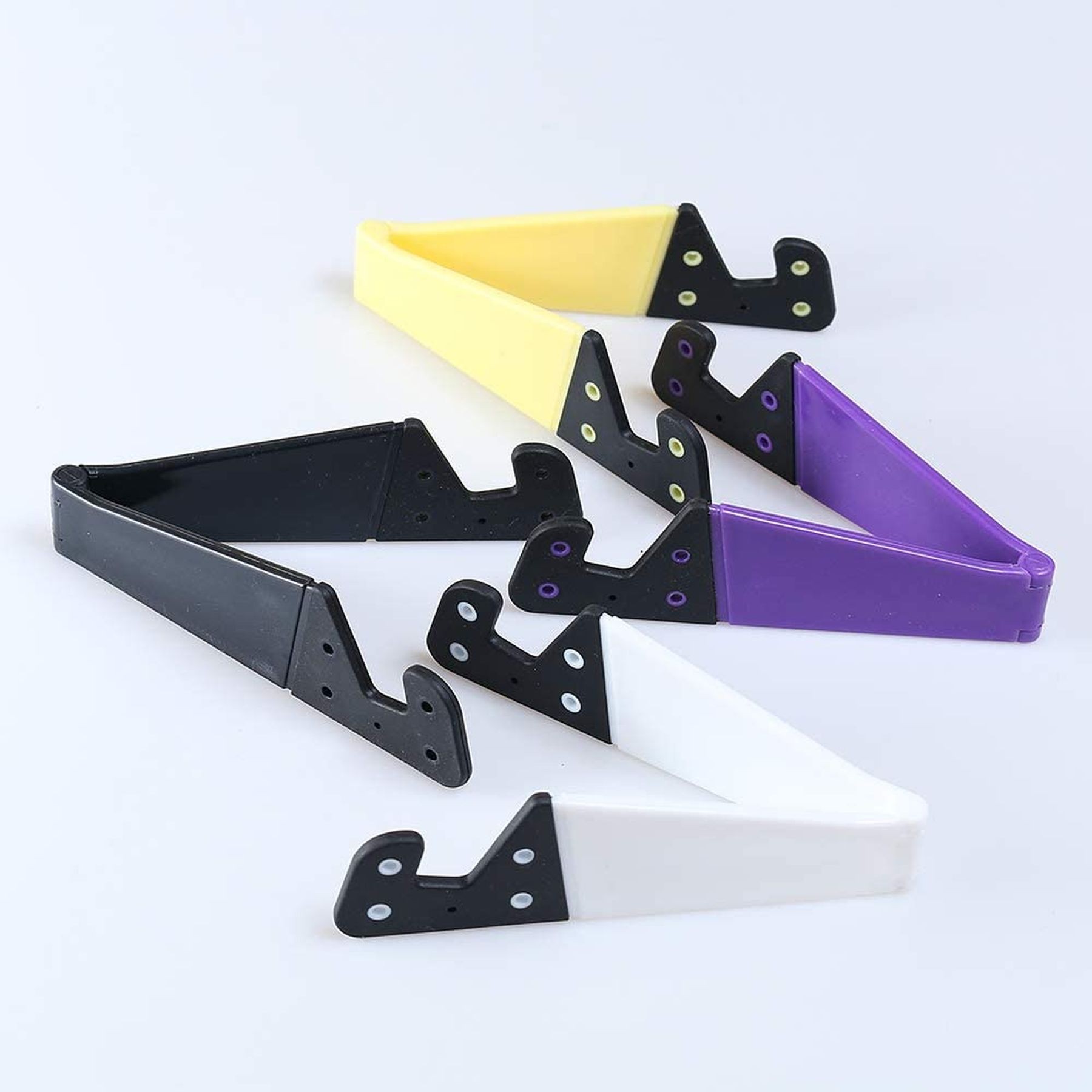 Pocket Size V Shaped Foldable Phone Holder Pad Stand 13