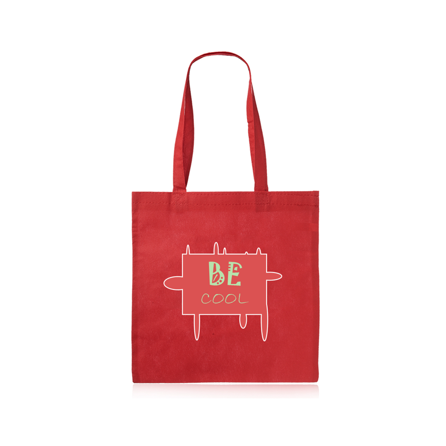 Non-Woven Polypropylene Tote - 13.5"W x 14.5"H