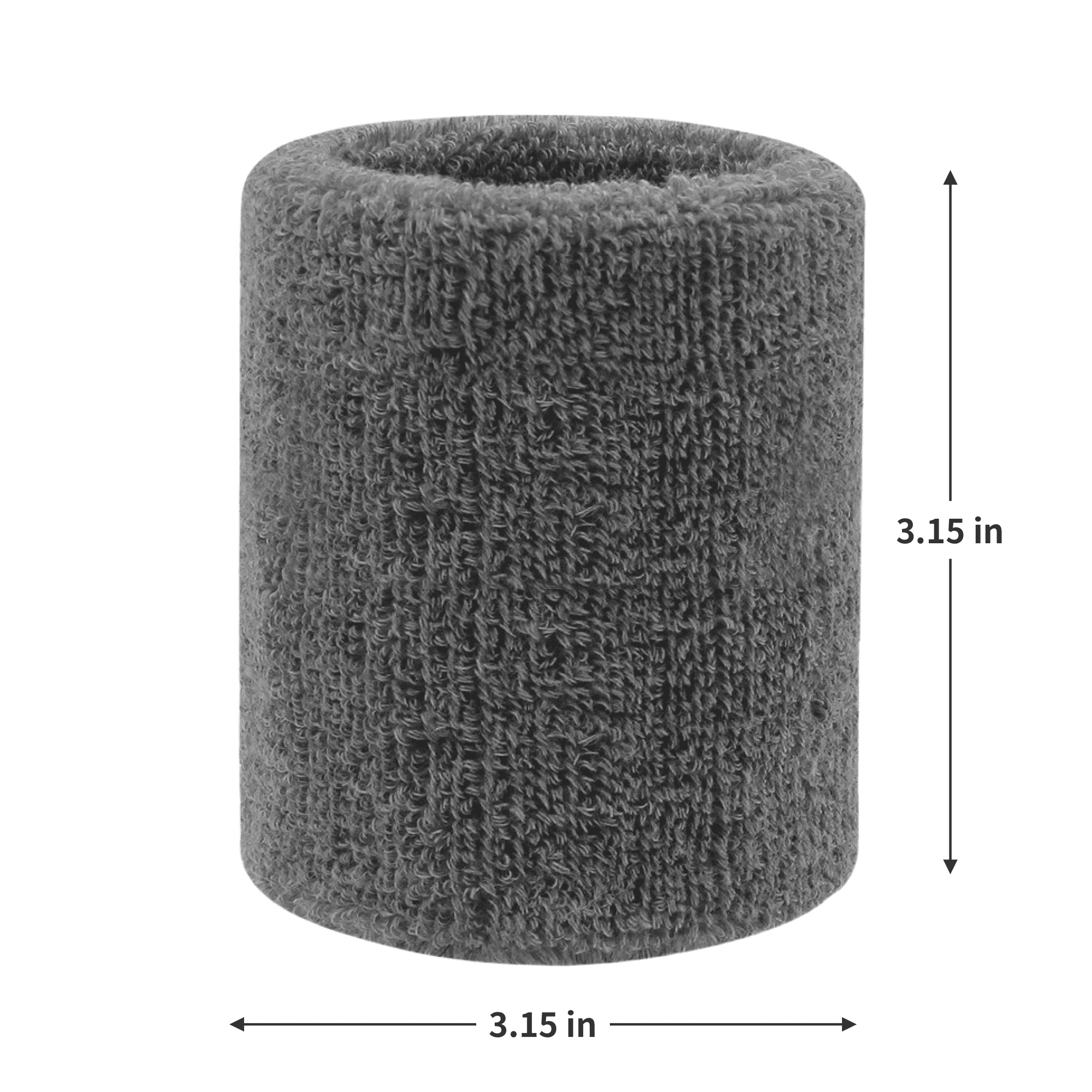 Promotional Breathable Sports Terry Wristband 3