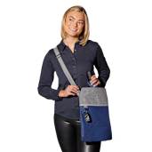 Double Heather RPET Crossbody Tote 30