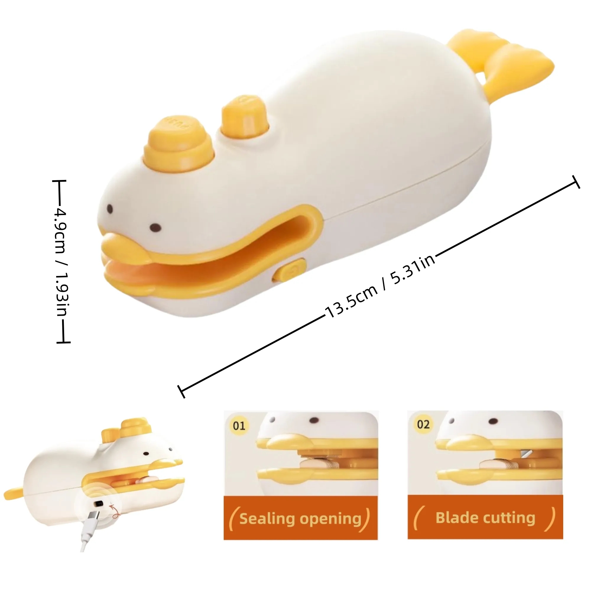 Quick-Seal Handheld Sealer for Trade Show Giveaways 2