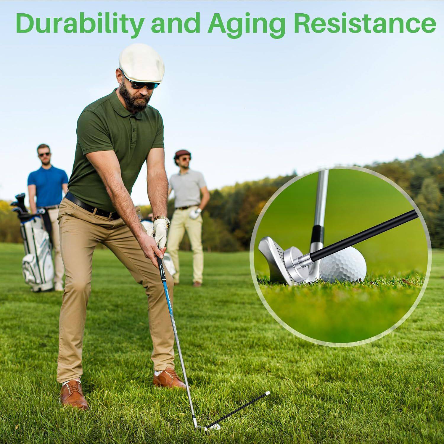 Magnetic Golf Alignment Rod Training Aid for Swing 6