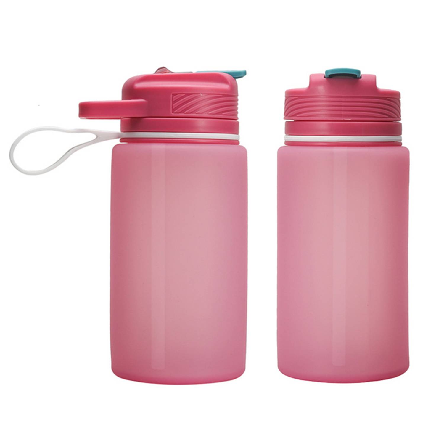 35oz Drop-Proof Portable Silicone Folding Water Bottle 5