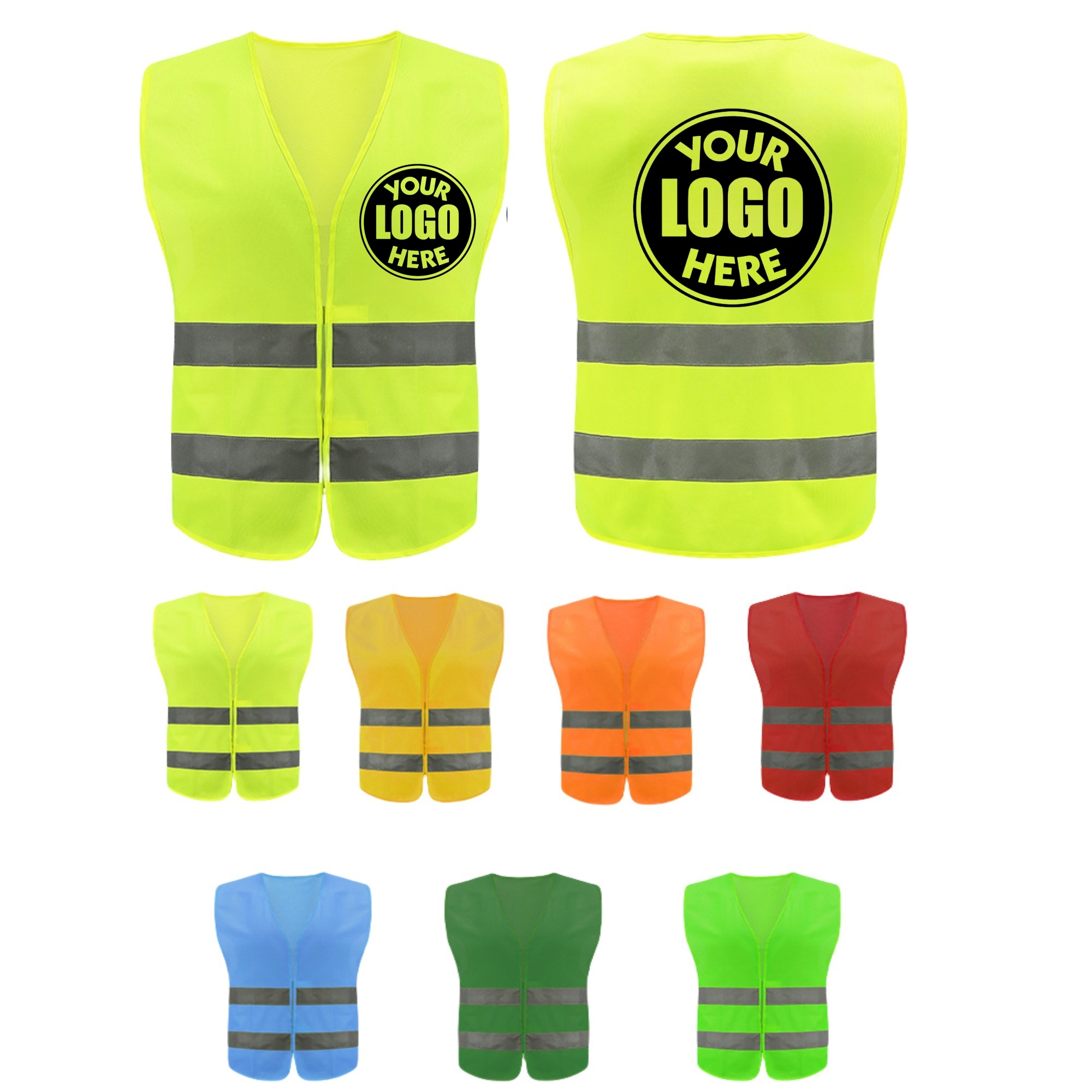 Reflective High Visibility Safety Vests 12