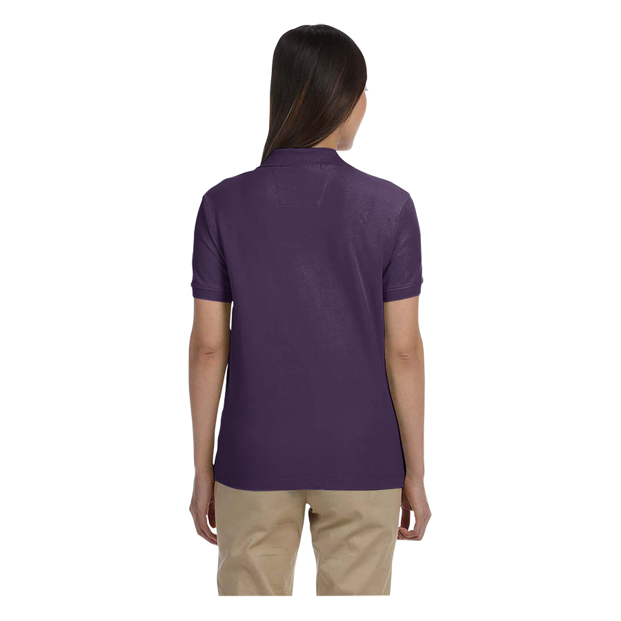 Devon & Jones Ladies' Short-Sleeve Y-Collar Polo Shirts 19