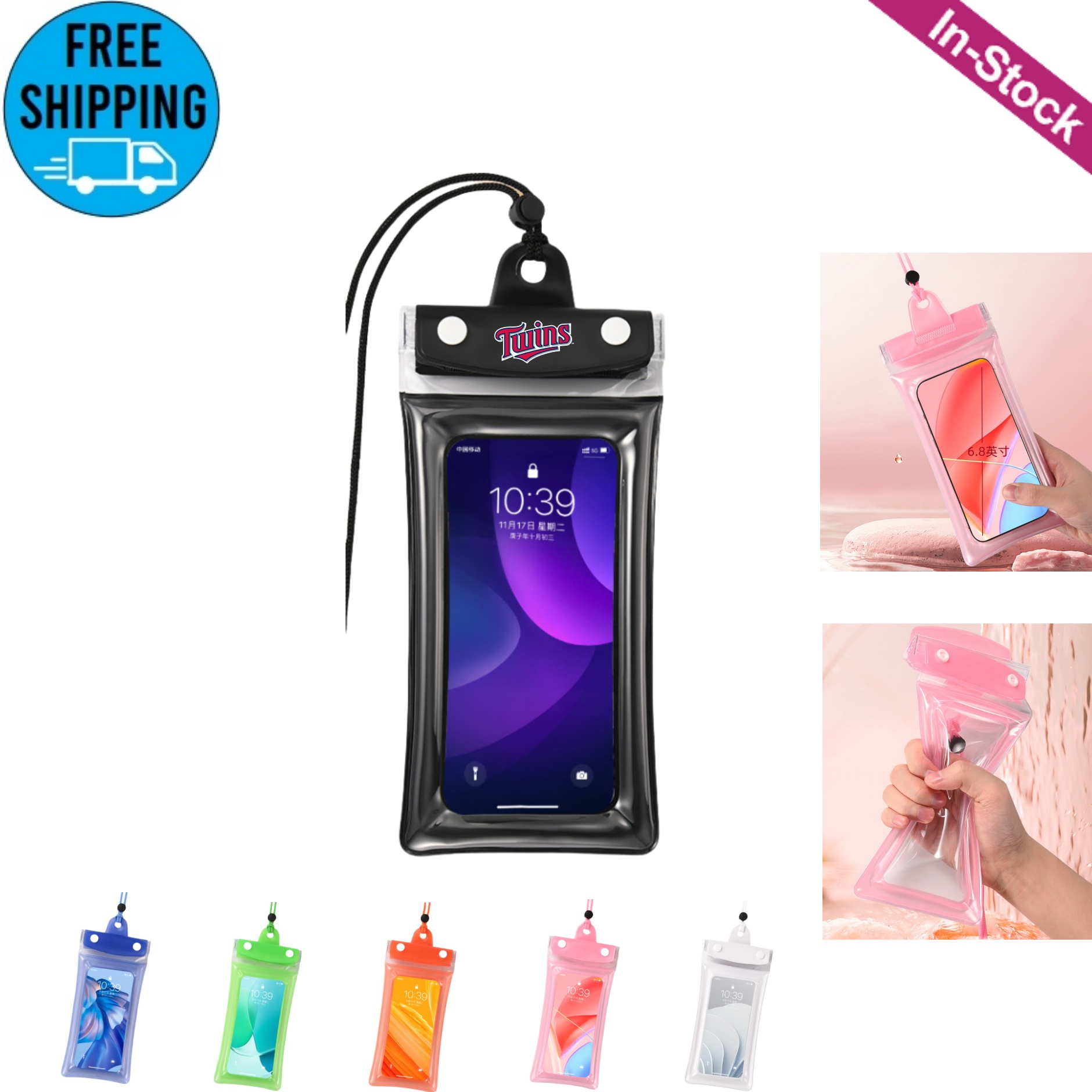 Waterproof Floating Phone Pouch Beach Bag 2