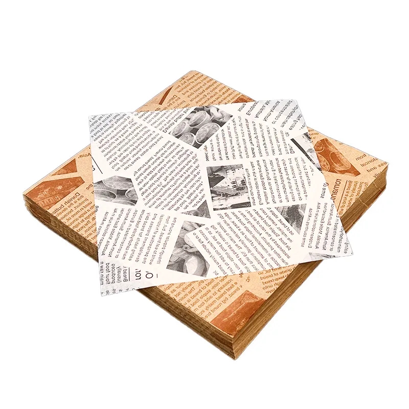 Greaseproof Hamburger Paper 12x12 9