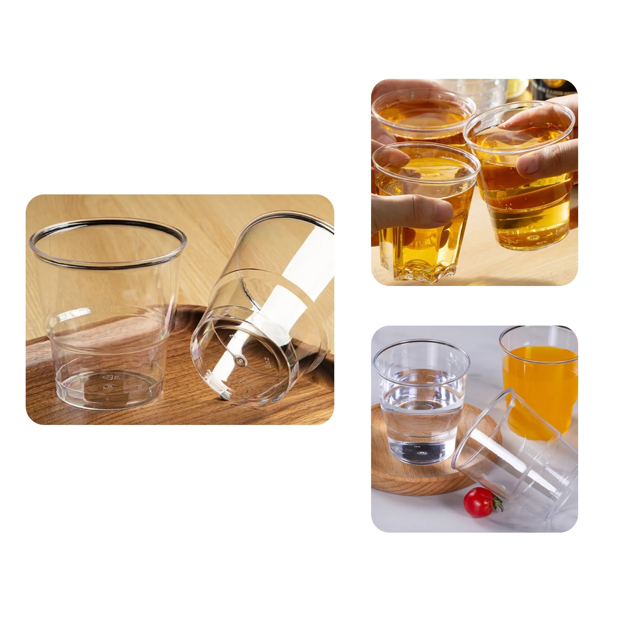 6 OZ Disposable Plastic Cup 2