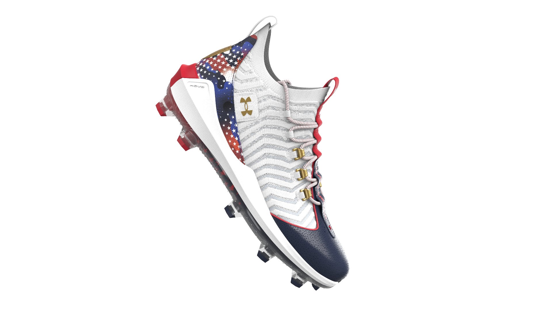 UA Harper 9 Pro TPU USA Men's Baseball Cleats 2