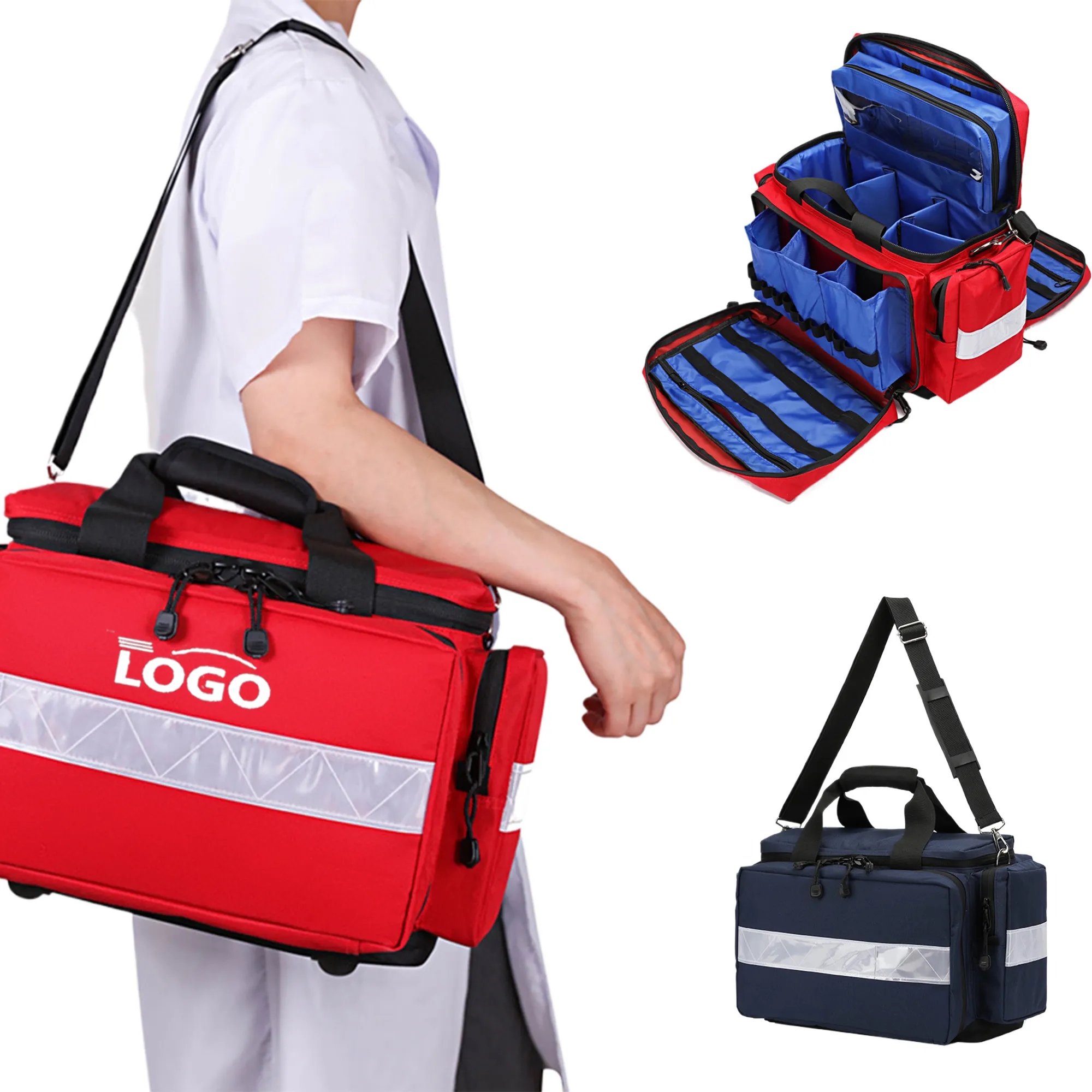 MOQ5 Emergency Rescue Kit Large Capacity Medical Bag 6