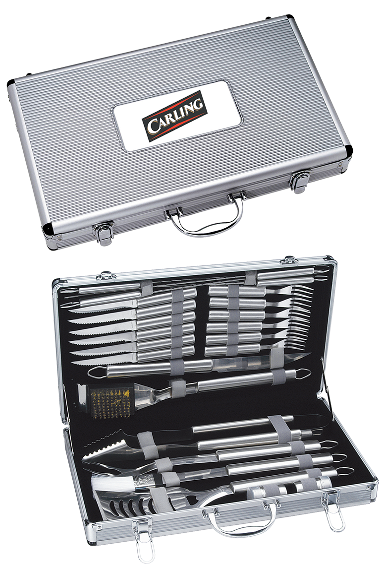24 Piece Deluxe BBQ Set 10