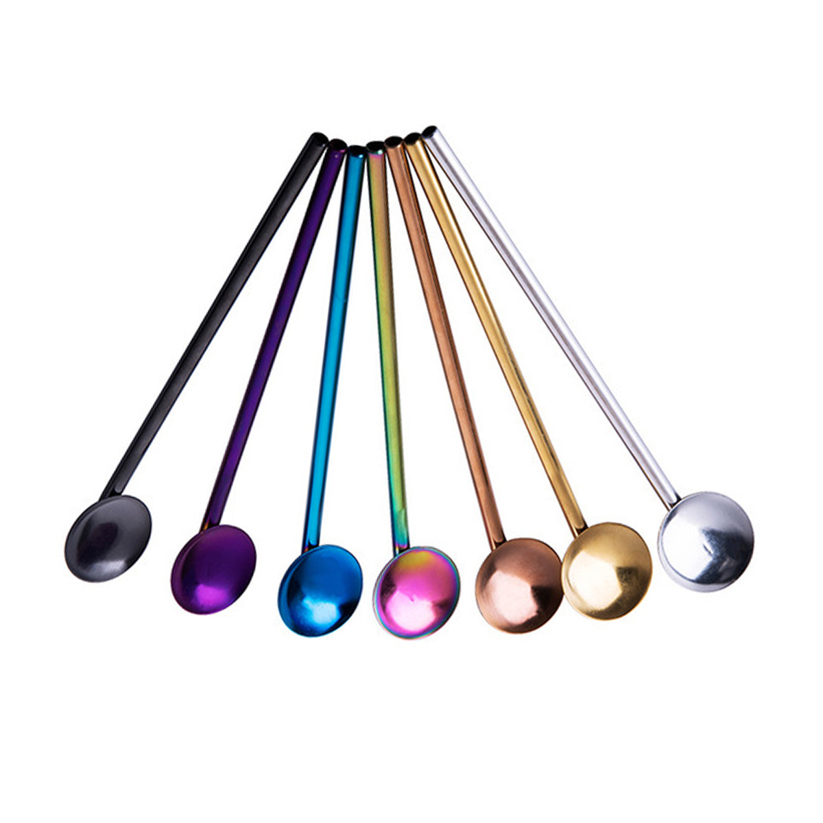 2 In 1 Creative Stainless Steel Spoon Straw 2