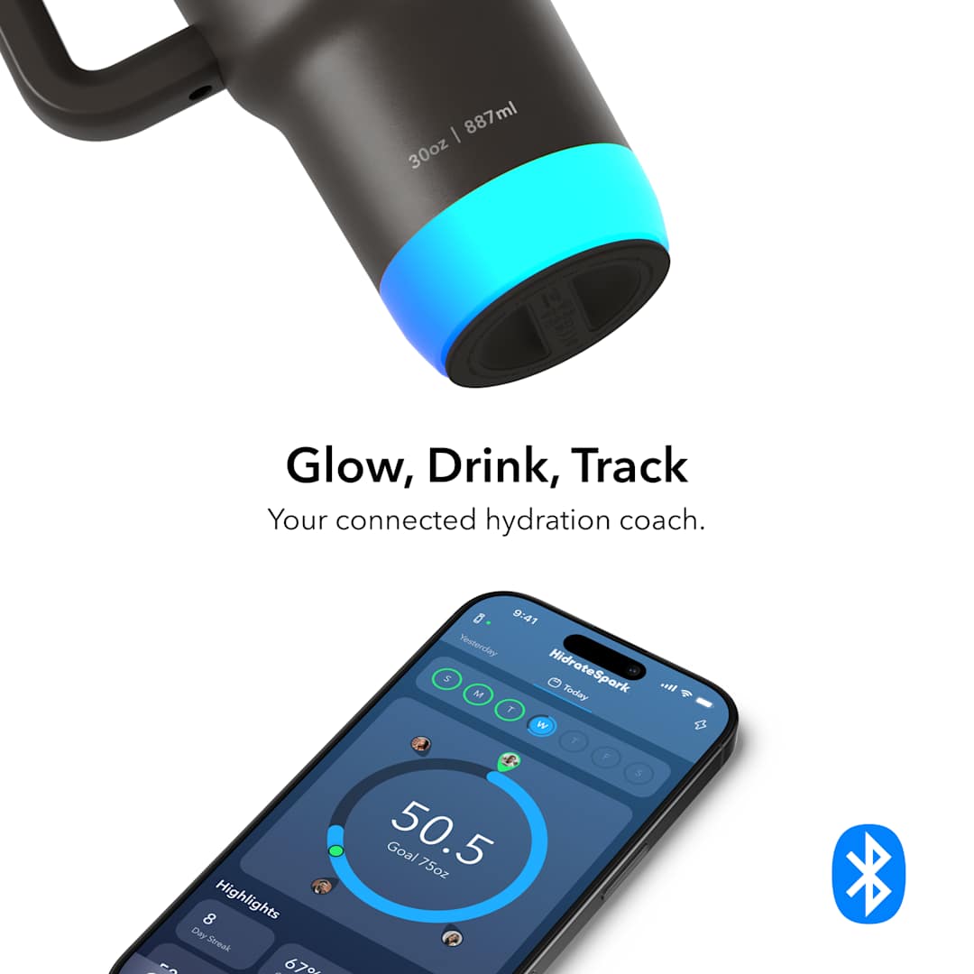 HidrateSpark Pro 2 Tumbler 30oz 43