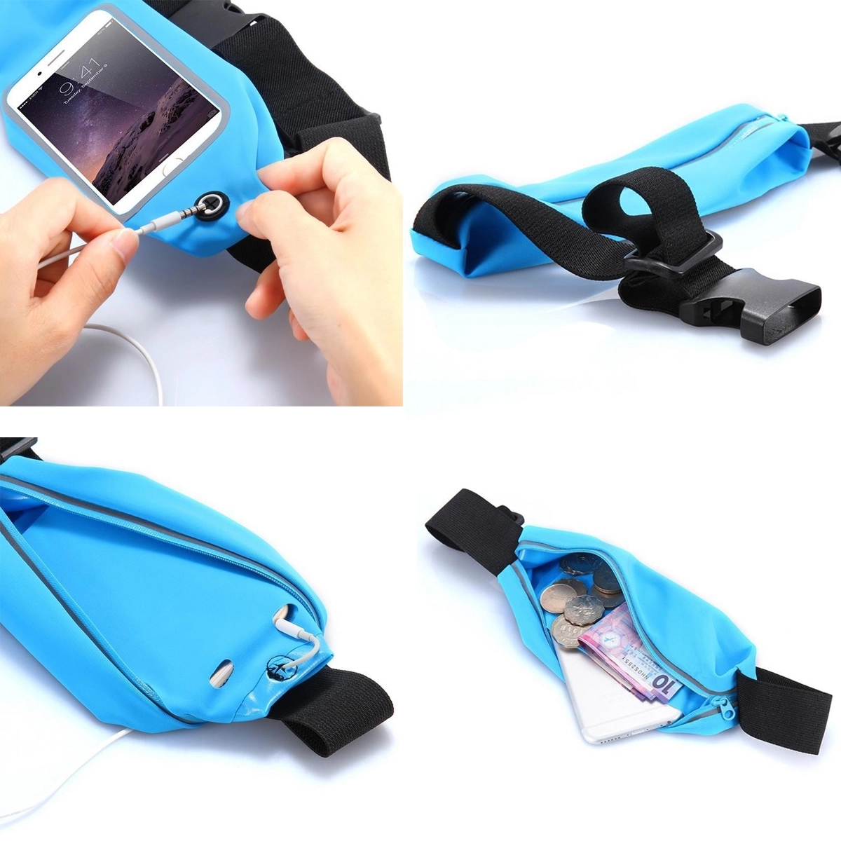 Waterproof Sports Running Waist Pack 3
