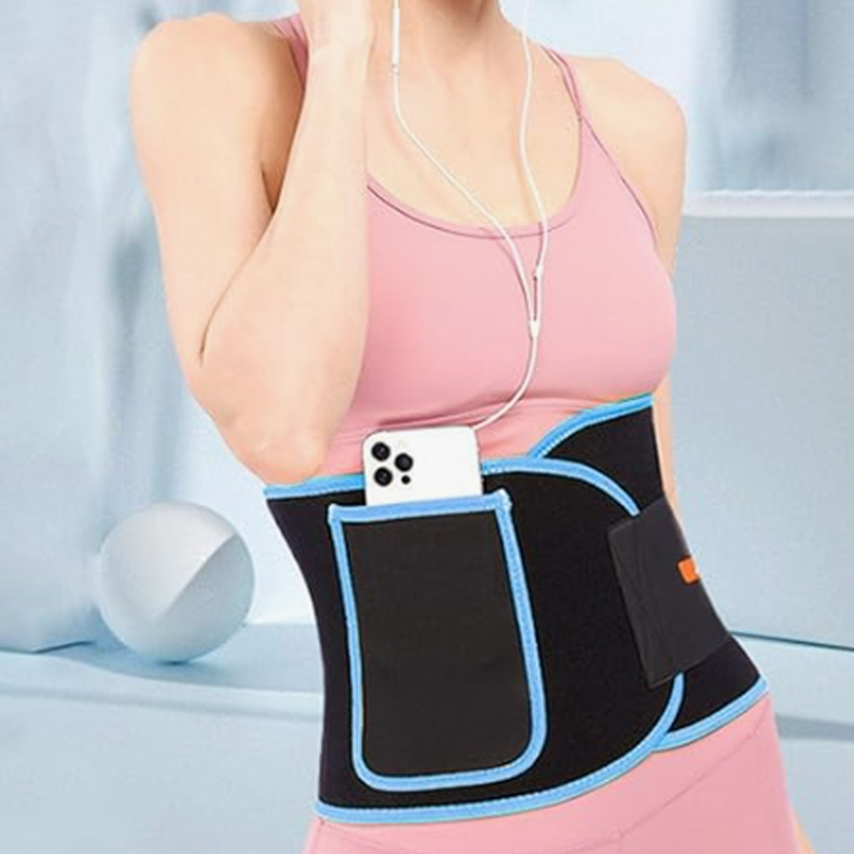 Adjustable Yoga Waist Trimmer Belt 10