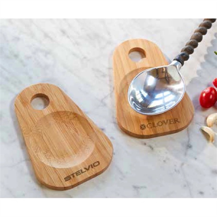 BistroTek Bamboo Spoon Rest 3