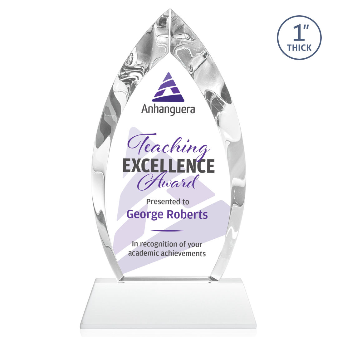 Marinello VividPrint™ Award on Base - White