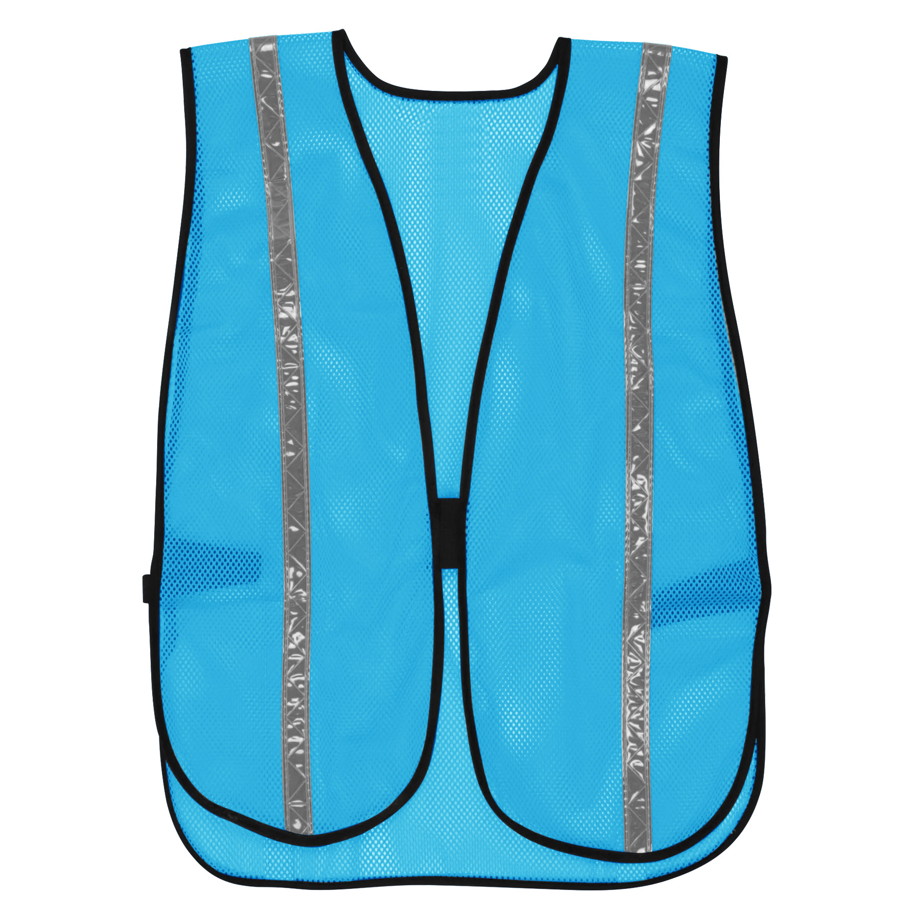 Customized Reflective Breathable Safty Vest With Elastic Band 11