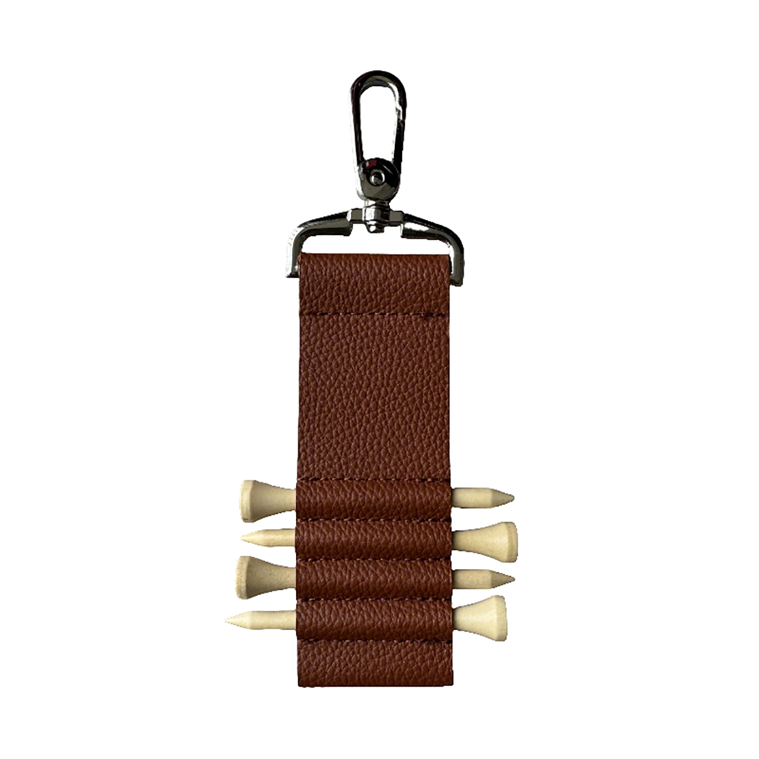 Golf Tee Storage Faux Leather Pouch 4