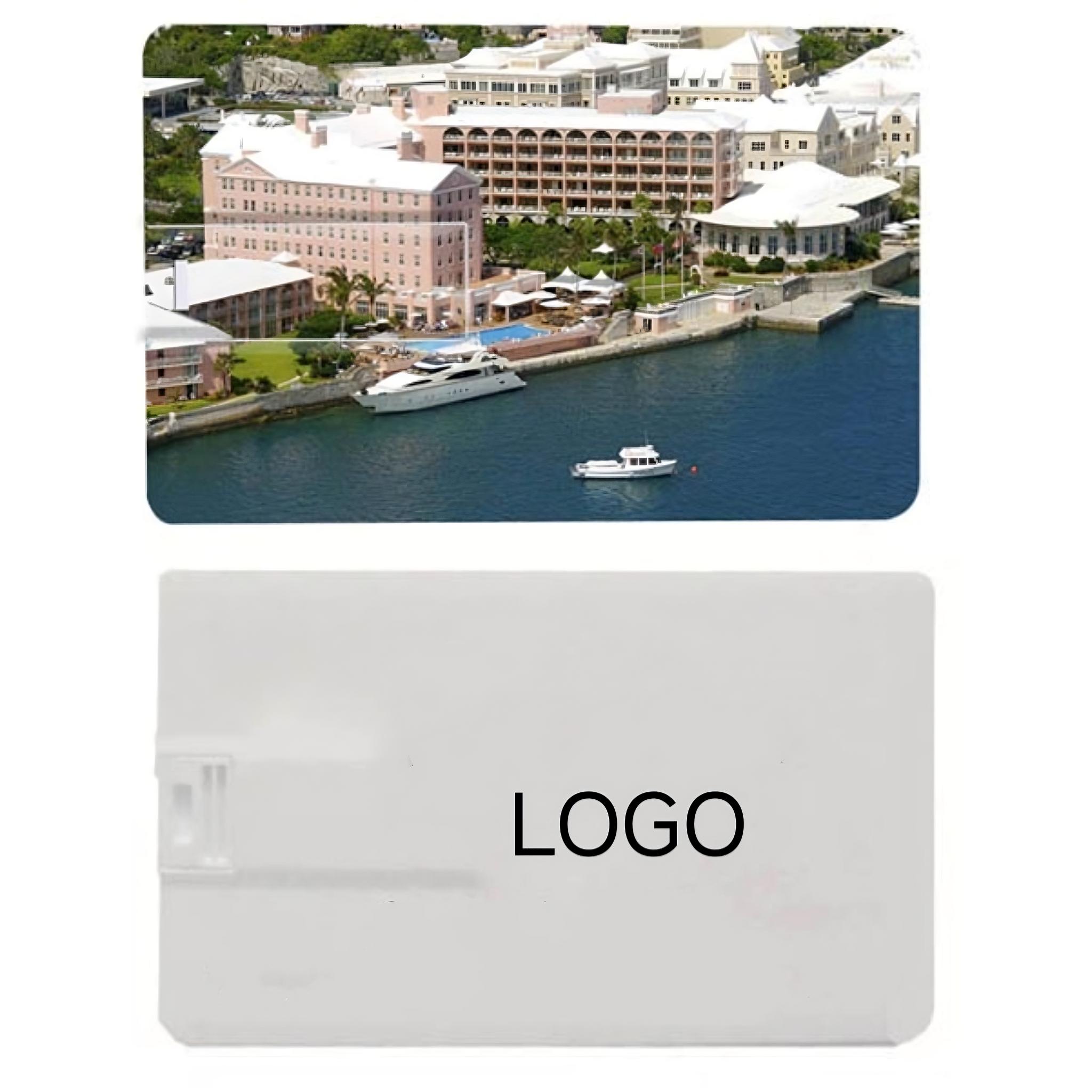 Plastic Card-Shaped USB Flash Drive (8GB) 1