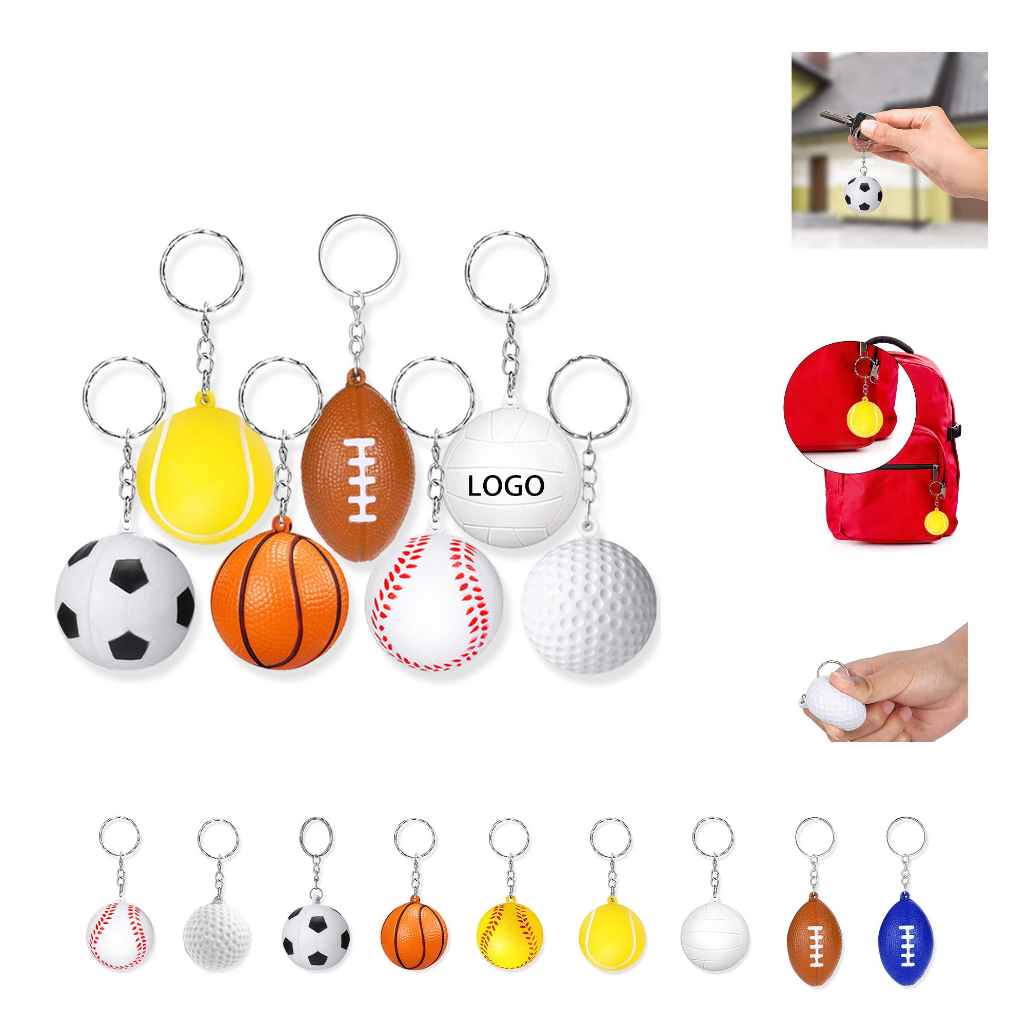 Stress Reliever Key Chain 2