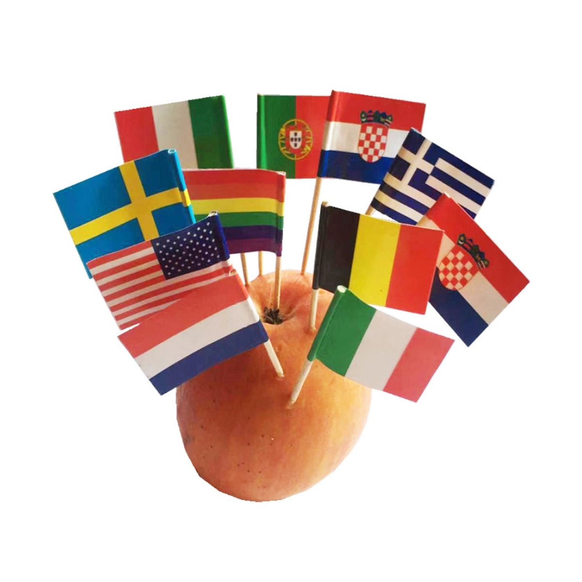 Toothpick Flag with a 6" Toothpick 1