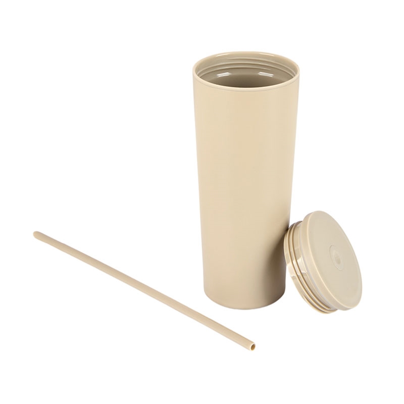 Bayard 24 oz. Double Wall Steel/PP Liner Straw Tumbler 10