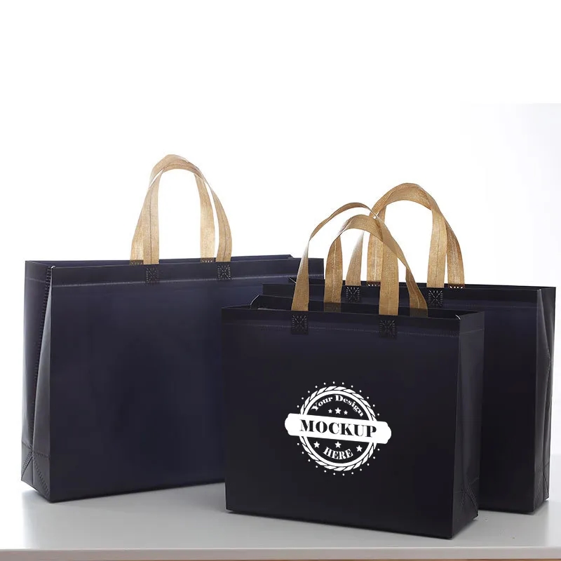 Two Tone Non Woven Tote Bag 8