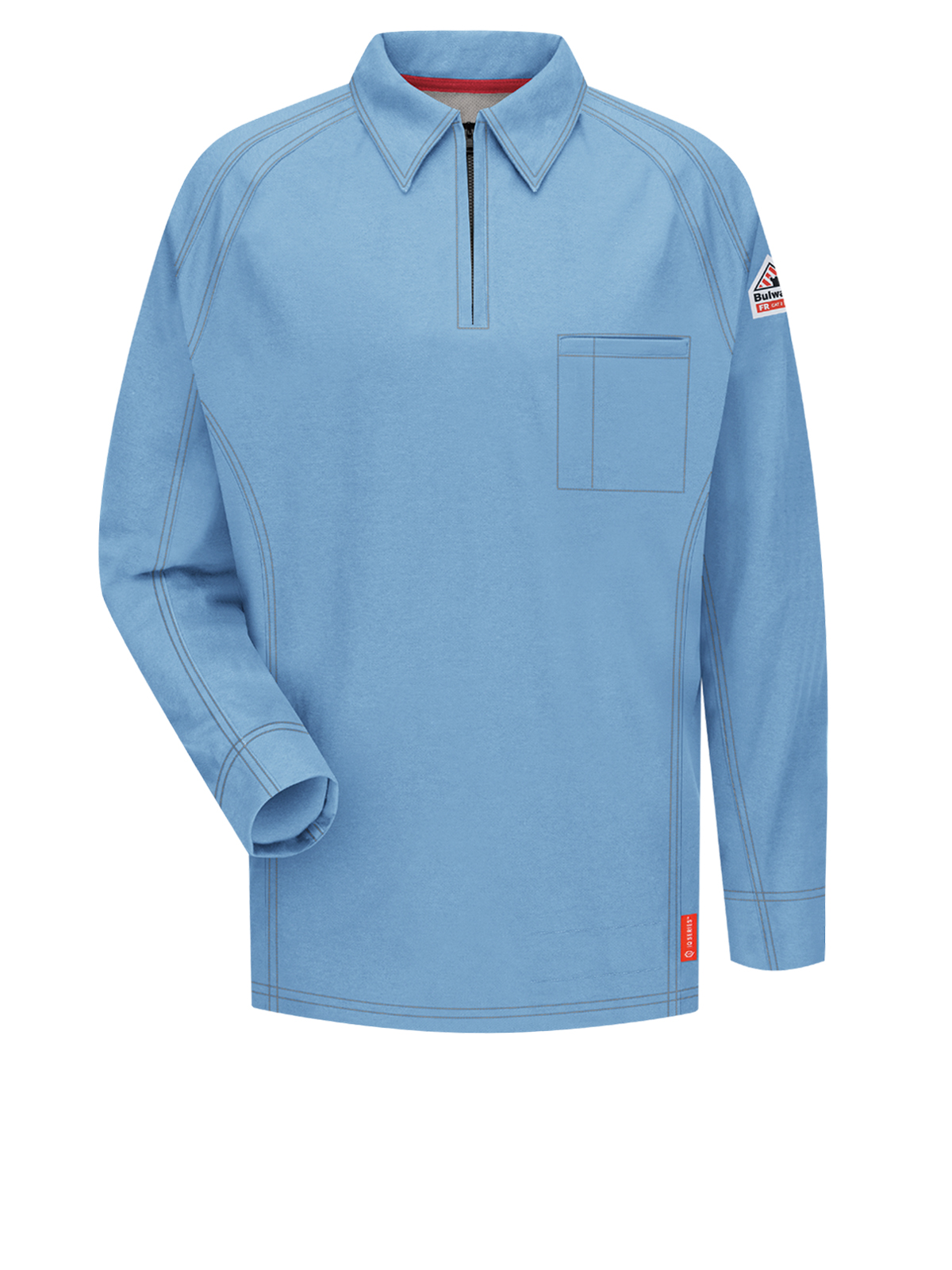 Bulwark - Men's iQ Series® Comfort Knit Flame-Resistant Long Sleeve Polo